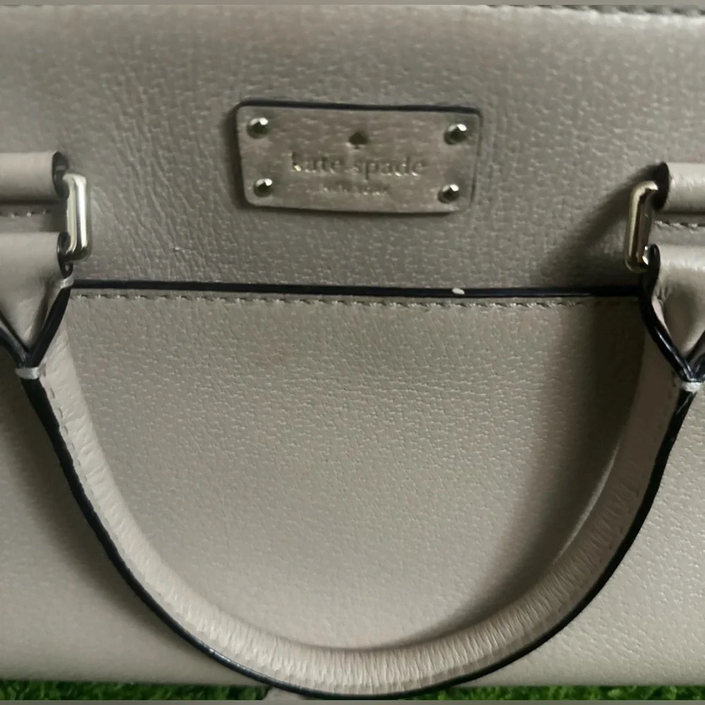 Kate Spade Leather Satchel Crossbody Bag Top Handle Purse